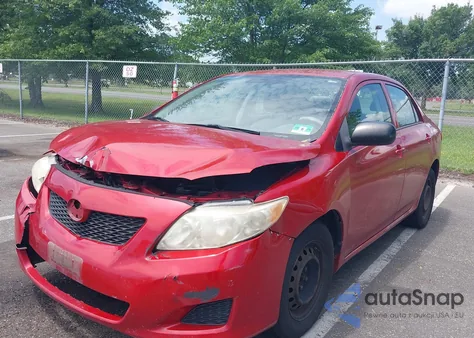 2009 Toyota Corolla Le z USA, uszkodzony, nr VIN JTDBL40E299070028